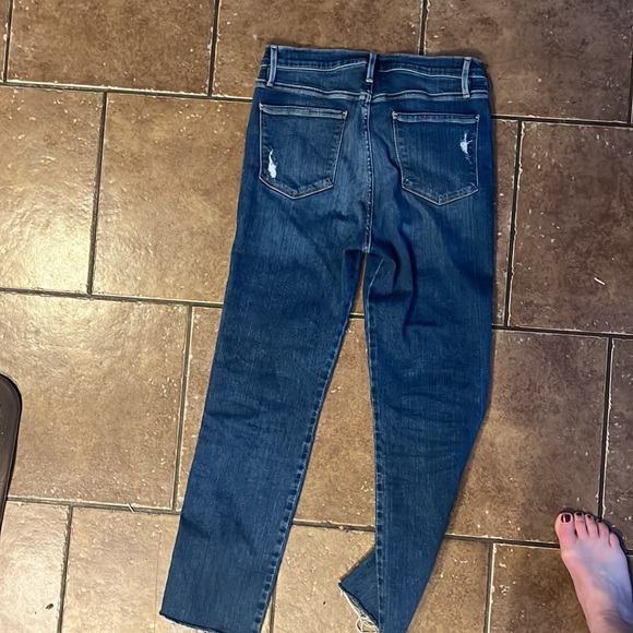 Frame Le Sylvie Slender Straight Jeans -28 - Picture 3 of 6